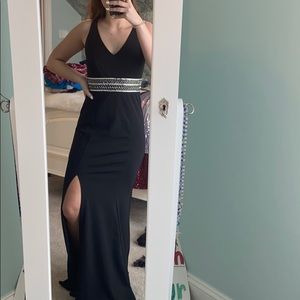black prom dress